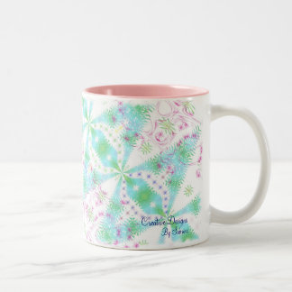 De Café Em Dois Tons Caneca da primavera