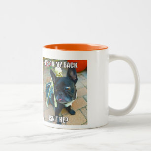 De Café Em Dois Tons Caneca da rainha FiFi o Dia das Bruxas