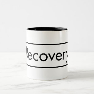 De Café Em Dois Tons Caneca da recuperação