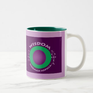 De Café Em Dois Tons Caneca da sabedoria