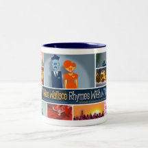 Caneca da senhorita Wallace Rima Com William