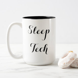 De Café Em Dois Tons Caneca da tecnologia do sono