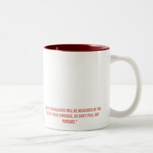 De Café Em Dois Tons Caneca da tinta invisível
