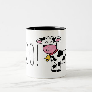 De Café Em Dois Tons Caneca da vaca