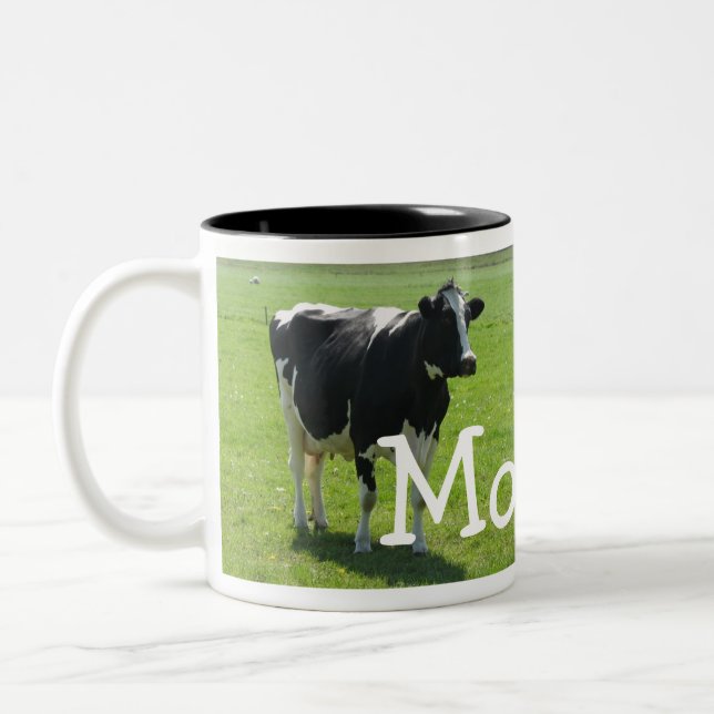 De Café Em Dois Tons Caneca da vaca (Esquerda)