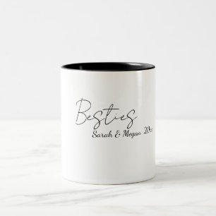 De Café Em Dois Tons Caneca das Melhores Amigas