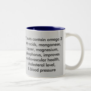 De Café Em Dois Tons Caneca das nozes