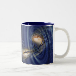 De Café Em Dois Tons Caneca das ondas gravitacionais