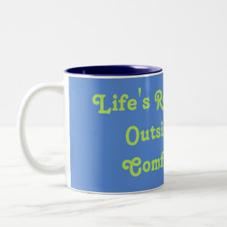 De Café Em Dois Tons Caneca das recompensas da vida