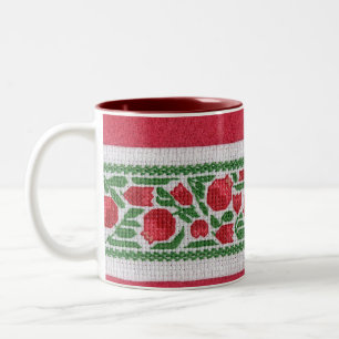 De Café Em Dois Tons Caneca das romã