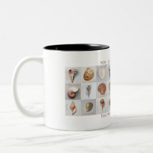 De Café Em Dois Tons Caneca demais dos escudos