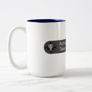De Café Em Dois Tons Caneca destravada realização