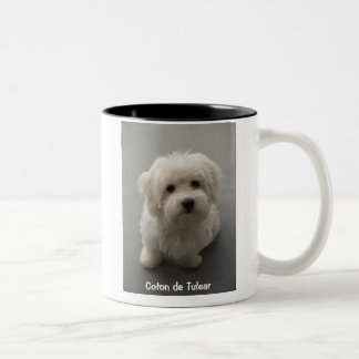 De Café Em Dois Tons Caneca do algodão