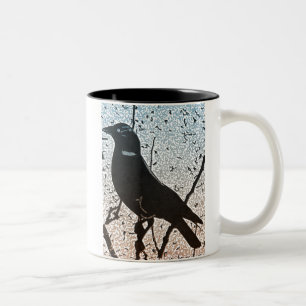 De Café Em Dois Tons Caneca do alvorecer do Jackdaw