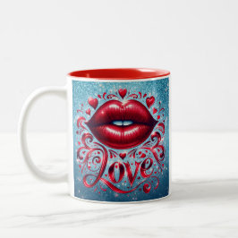 De Café Em Dois Tons Caneca do Amor