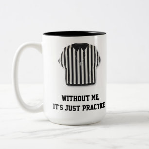 De Café Em Dois Tons Caneca do árbitro