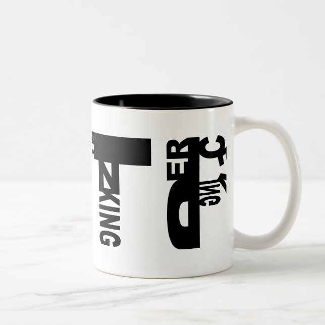 De Café Em Dois Tons Caneca do arquiteto (Direita)