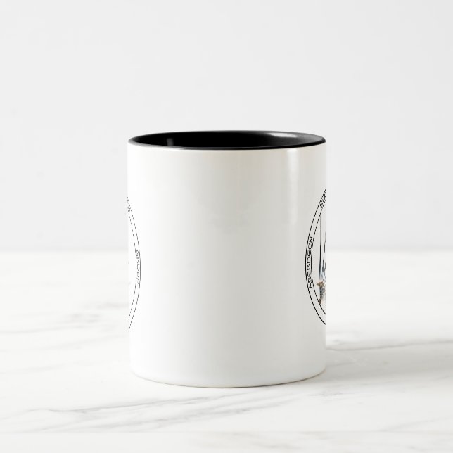 De Café Em Dois Tons Caneca do ASG (Centro)