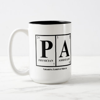 De Café Em Dois Tons Caneca do assistente do médico