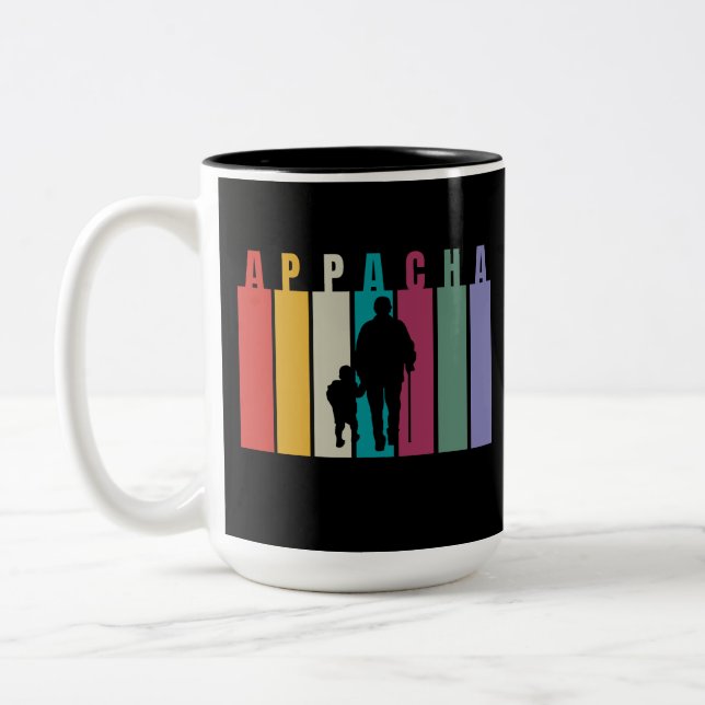 De Café Em Dois Tons caneca do avô appacha malaialam kerala (Esquerda)