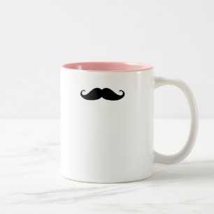 De Café Em Dois Tons Caneca do bigode
