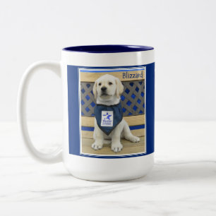 De Café Em Dois Tons Caneca do blizzard do Bandana