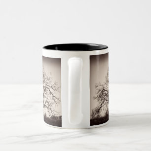 De Café Em Dois Tons Caneca do carvalho