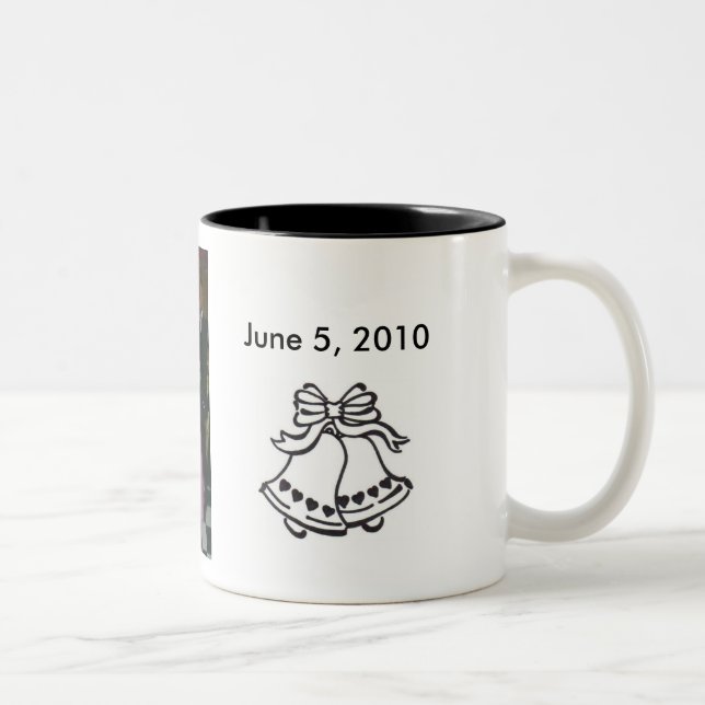 DE CAFÉ EM DOIS TONS CANECA DO CASAMENTO (Direita)