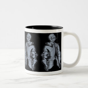 De Café Em Dois Tons Caneca do cavaleiro do azul