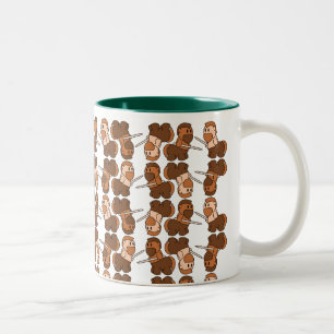 De Café Em Dois Tons Caneca do centauro