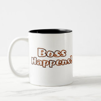 De Café Em Dois Tons Caneca do chefe