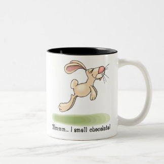 De Café Em Dois Tons Caneca do coelhinho da Páscoa