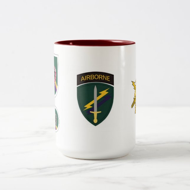 De Café Em Dois Tons Caneca do comando da operação psicológica dos (Centro)