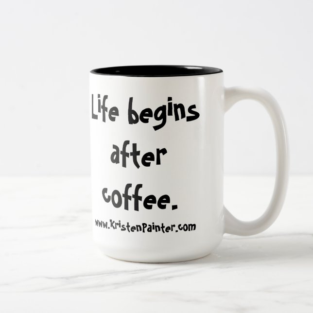 De Café Em Dois Tons Caneca do comensal da mamã (Direita)