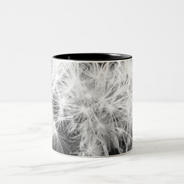 De Café Em Dois Tons Caneca do dente-de-leão (Centro)