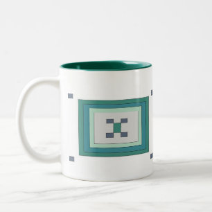 De Café Em Dois Tons Caneca do desenhista