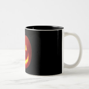 De Café Em Dois Tons Caneca do Dia das Bruxas