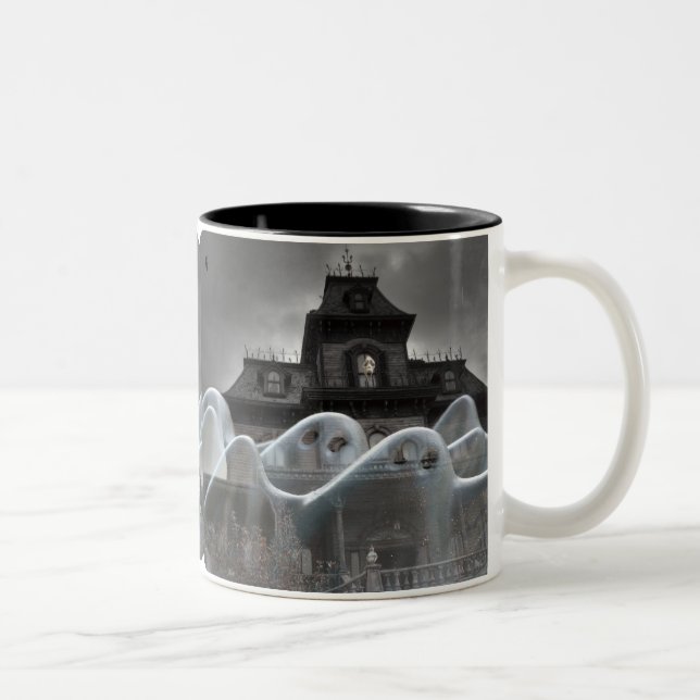 DE CAFÉ EM DOIS TONS CANECA DO DIA DAS BRUXAS (Direita)