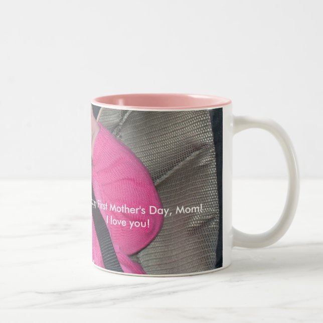 De Café Em Dois Tons Caneca do dia das mães (Direita)