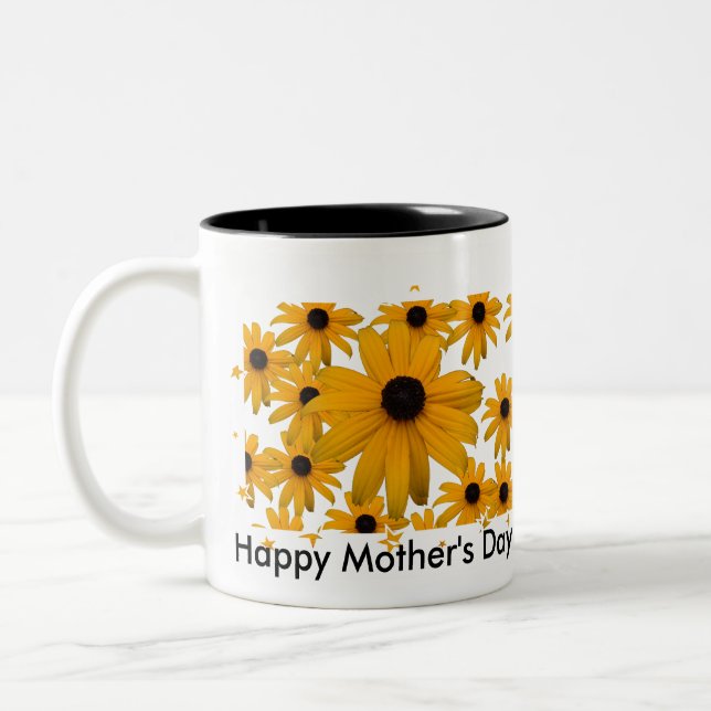 De Café Em Dois Tons Caneca do dia das mães (Esquerda)