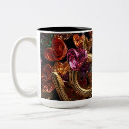 De Café Em Dois Tons Caneca do Dia dos Namorados | Romântica, Fofa e Ac