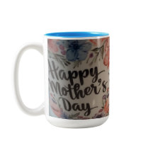 Caneca do dia feliz das mães