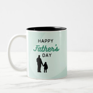 De Café Em Dois Tons  Caneca do Dia Feliz do Pai 