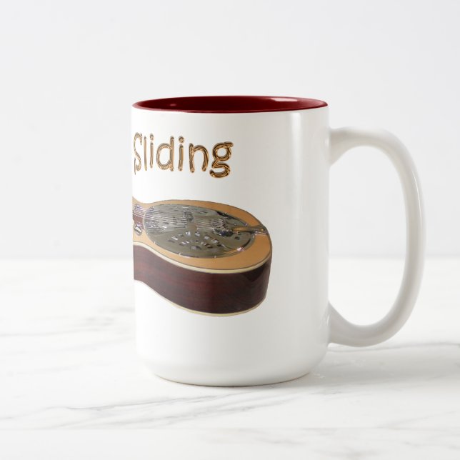 De Café Em Dois Tons Caneca do Dobro (Direita)