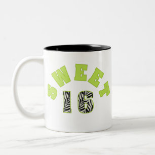 De Café Em Dois Tons Caneca do doce 16