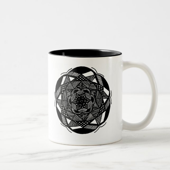 De Café Em Dois Tons Caneca do Dois-Tom (Direita)