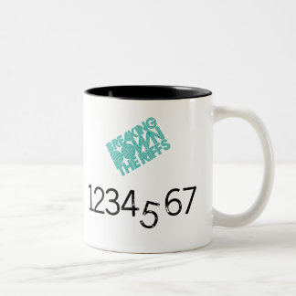 De Café Em Dois Tons Caneca do Dois-Tom