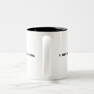 De Café Em Dois Tons Caneca do Dois-Tom 0z do preto 11