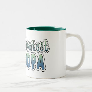 De Café Em Dois Tons Caneca do Dois-Tom do vovô do mundo a grande