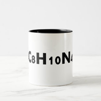 De Café Em Dois Tons caneca do e=caffeine